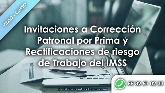 Videocurso: Invitaciones a corrección patronal